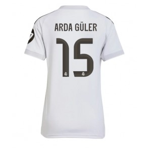 Real Madrid Arda Guler #15 Hjemmebanetrøje Dame 2025-26 Kortærmet